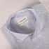 Ck White with Blue and Black Line Checkered Shirt